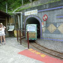 台車瀑布駅