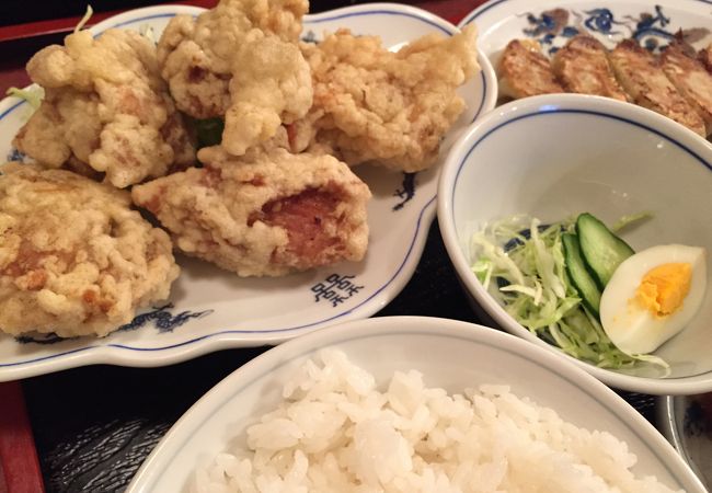 日本人による中華風定食？