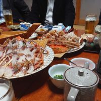 カニ三昧です。凄い。