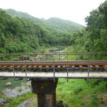 十分風景特定区の風景　平渓線