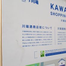 「川端通商店街」の説明です