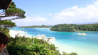 石垣島の観光NO1の川平湾！