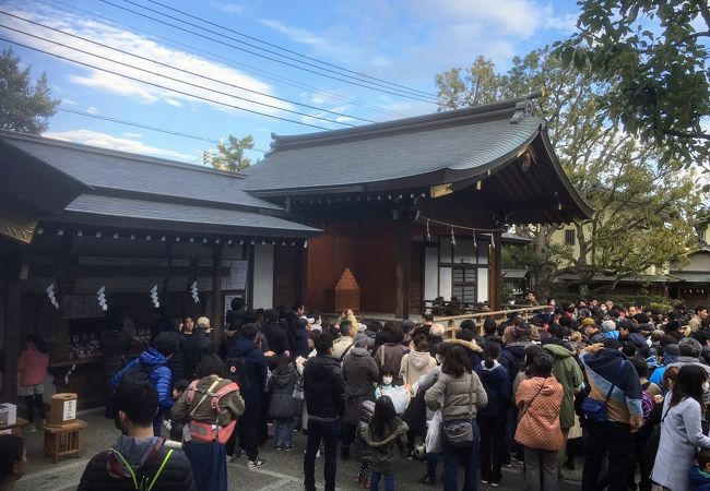 節分会で盛り上がる