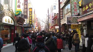 旧正月シーズンの横浜中華街