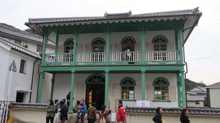 一際目立つ異人館