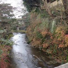 橋からの景色、秋がおすすめ
