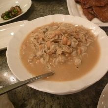 蜆とシラス煮込み