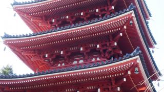 本堂よりも一段と高い場所にある