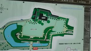 昔はこの場所に宇都宮城があった