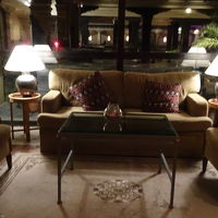 ロビーの素敵な応接セット