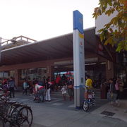 西子湾駅と並び哈瑪星観光の最寄り駅