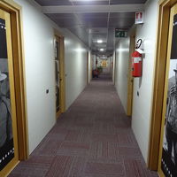 廊下側の部屋のドア