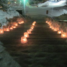 勿論、”雪あかり”もたくさん見られますよ！