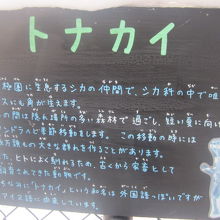 トナカイさんの解説の一例