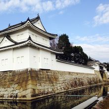 外堀からの二条城