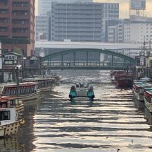 神田川の清掃の様子