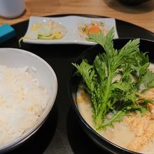 朝食メニュー