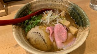 スープを飲み干す美味しさでした。