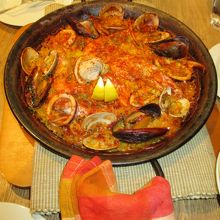 パエリア、美味しかった！