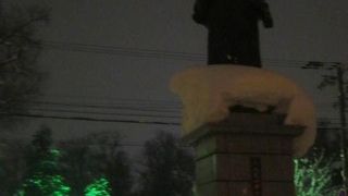 冬まつりの際も、夜はライトアップされていませんでした…