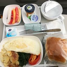 ブランドミール。白身だけのオムレツはイマイチでした