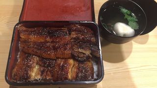人気の鰻屋さん