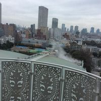 お部屋のベランダから見える景色