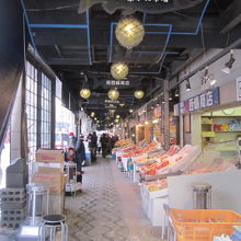 北側通路の様子