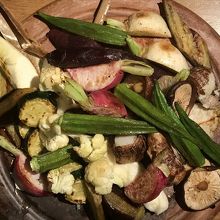 焼き野菜！盛り付け素敵