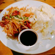 一番人気の気仙沼ホルモン