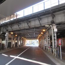 東側からの様子