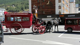 マッターホルンのハイキングの拠点