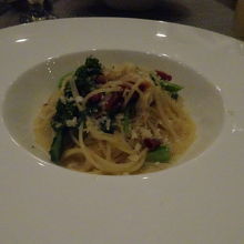 フェデリーニ　（ピリ辛で、美味しい）