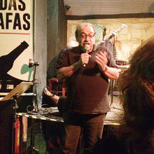 著名なジャーナリスト ルイ・カストロが遊びに来ていました