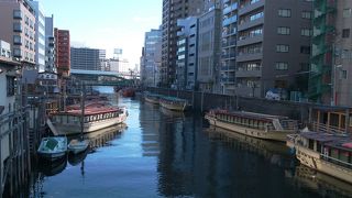 神田川に架かる橋