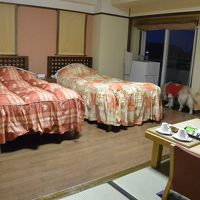 海が見える和洋室