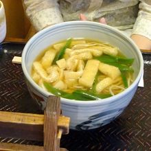 きざみきつねうどん