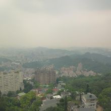 猫空ロープウェイから見る景色