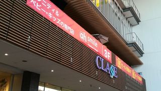 駅近のショッピングモール