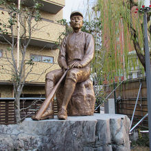 野球のユニフォーム姿です