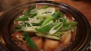 地鶏の鶏すきが絶品