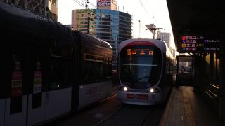 紙屋町西→宮島口まで、広電が便利