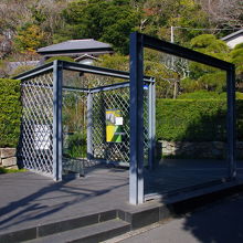 山口蓬春記念館のエントランス