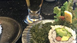 空港でさくっと琉球寿司