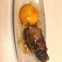 たまご付つくね