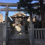 神楽坂の神社
