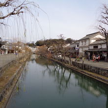 橋から見る倉敷川