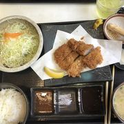 美味しいとんかつ