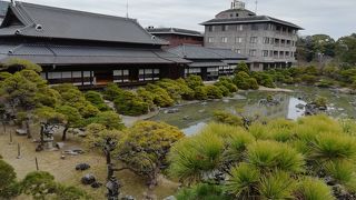 庭園が素晴らしいです