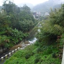 平渓老街周辺の風景
